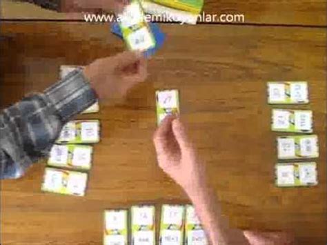 4 işlem domino matematik oyunu